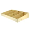 Tablette Bois Inclinée 3 Séparation 60X40cm Lot de 6 - Prolinea