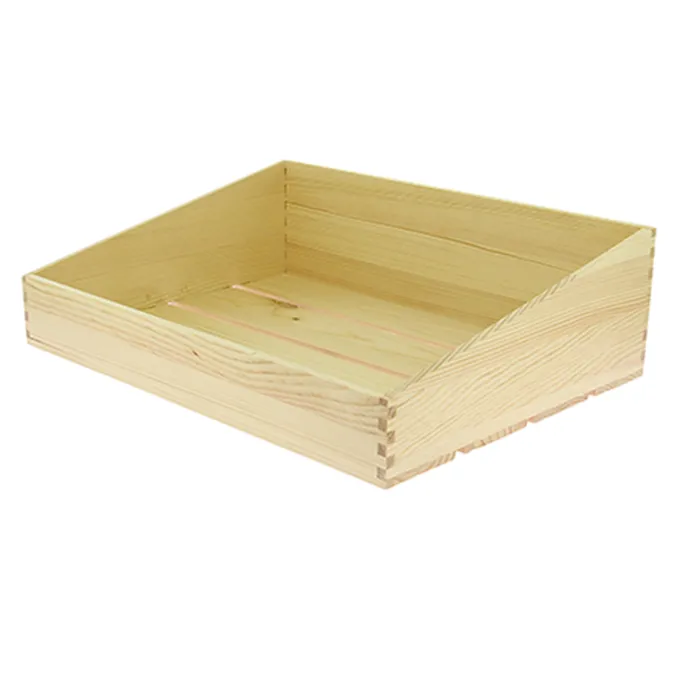 Tablette Bois Inclinée 40X30cm Lot de 6 - Prolinea