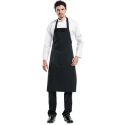 Tablier Bavette BasiX Noir - Chaud Devant