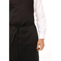 Tablier Bavette Chef Works Noir - Chef Works