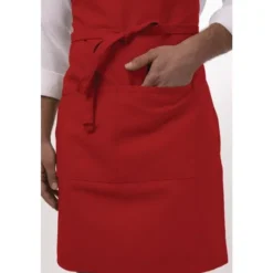 Tablier Bavette Chef Works Rouge - Chef Works
