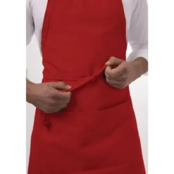 Tablier Bavette Chef Works Rouge - Chef Works