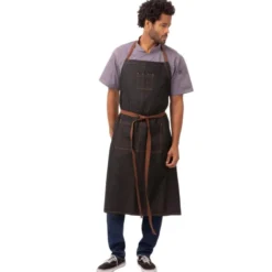 Tablier Bavette Chef Works Urban Memphis Noir - Chef Works