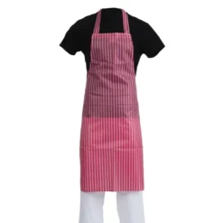 Tablier Bavette Déperlant Whites Rouge Et Blanc - Whites Chefs Clothing