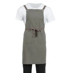 Tablier Bavette En Coton Southside Kaki - Southside
