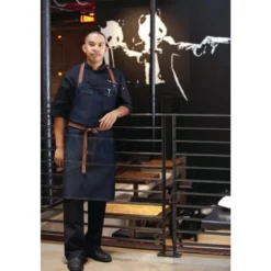 Tablier Bavette Memphis Chef Works Indigo - Chef Works