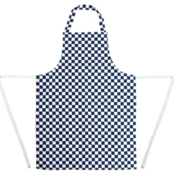 Tablier Bavette Whites Carreaux Bleus Et Blancs - Whites Chefs Clothing