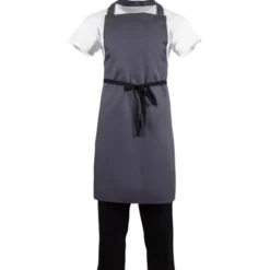 Tablier Bavette Whites Polyester-Coton Anthracite - Whites Chefs Clothing