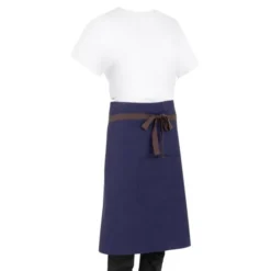 Tablier Bistro en Toile de Coton Marine - Southside