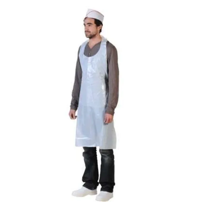 Tablier Blanc 700x1200 mm Lot de 3 Boîtes de 500 - Mediprotec Promosac