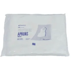 Tablier Jetables en polyéthylène Blanc Lot de 100