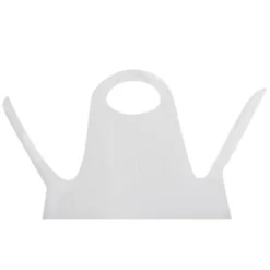 Tablier Jetables en polyéthylène Blanc Lot de 100