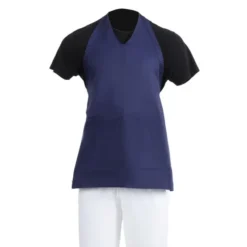 Tablier Serveur Col En V Whites Bleu Marine - Whites Chefs Clothing