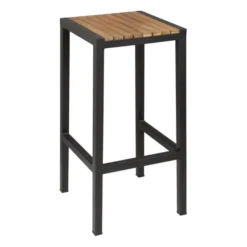 Tabouret Carré de Bar - Hauteur 750 mm - Lot de 2 - Bolero