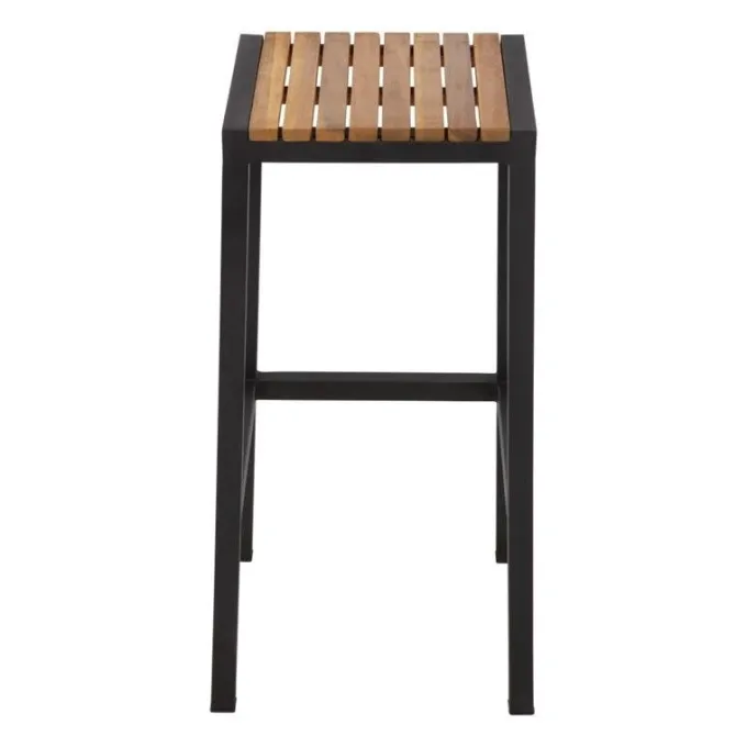 Tabouret Carré de Bar - Hauteur 750 mm - Lot de 2 - Bolero