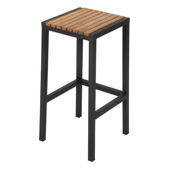 Tabouret Carré de Bar - Hauteur 750 mm - Lot de 2 - Bolero