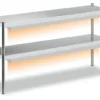 Étagère de Table Double Halogène Profondeur 350mm - Distform