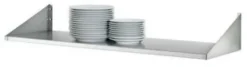 Étagère en acier inoxydable pour Assiettes 1200x300 - Bartscher