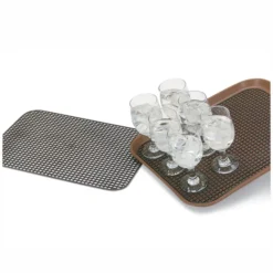 Tapis Antidérapant Noir pour Plateau 41 x 31,8 cm - Pujadas
