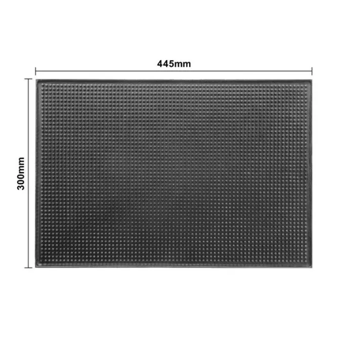 Tapis de Bar Professionnel en Caoutchouc 450 x 300 mm - Olympia