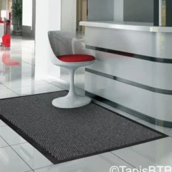 Tapis smart anthracite 40x60 - Lot de 26 - Btb Tapis Benoit
