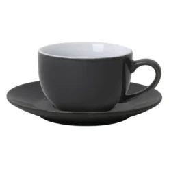 Tasse à Café Grise 228ml Lot de 12 Olympia