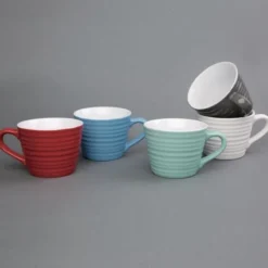 Tasse à Café 230ml Aroma Rouge - Lot 6 - Olympia