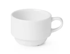 Tasse à café porcelaine classique 0,17L Ø 80 mm - Lot de 12 - Hendi