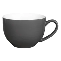 Tasse Cappuccino Grise 340ml Lot de 12 Olympia