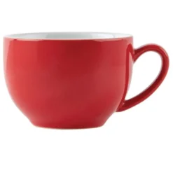 Tasse Cappuccino Rouge 340ml Lot de 12 Olympia
