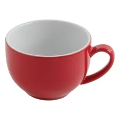 Tasse Cappuccino Rouge 340ml Lot de 12 Olympia
