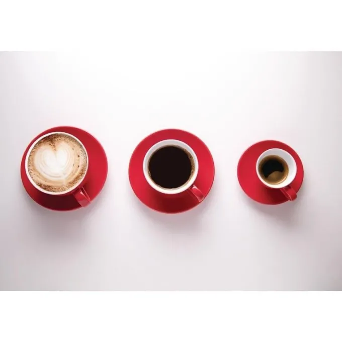 Tasse Cappuccino Rouge 340ml Lot de 12 Olympia