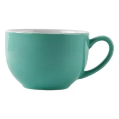 Tasse Cappuccino Verte 340ml Lot de 12 Olympia