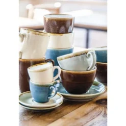 Tasse couleur mousse Kiln Olympia 228ml - Vendues par 6