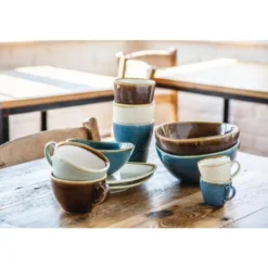 Tasse couleur mousse Kiln Olympia 228ml - Vendues par 6
