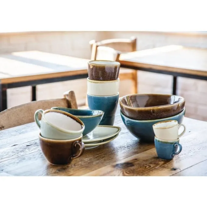 Tasse couleur mousse Kiln Olympia 228ml - Vendues par 6