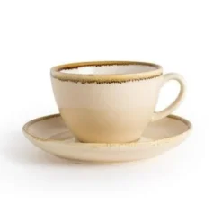 Tasse couleur sable Kiln Olympia 340ml - Lot de 6