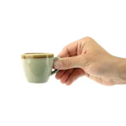Tasse à expresso couleur mousse Kiln Olympia 85ml - Lot de 6