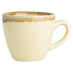 Tasse à expresso couleur sable Kiln Olympia 85ml - Lot de 6