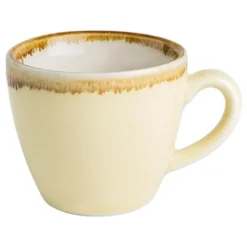 Tasse à expresso couleur sable Kiln Olympia 85ml - Lot de 6