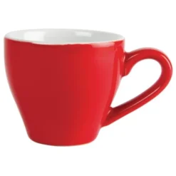 Tasse à Expresso 100ml Rouge Lot de 12 Olympia