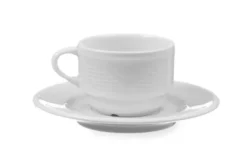 Tasse à expresso porcelaine décorée 0,09L 63 mm - Lot de 12 - Hendi