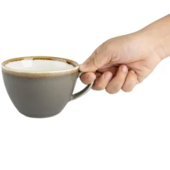 Tasse grise - 340 ml - Boite de 6 - Olympia Kiln