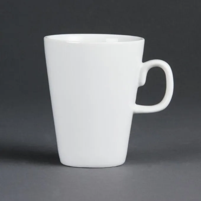 Tasse Latte Whiteware Olympia 310ml - Boite de 12