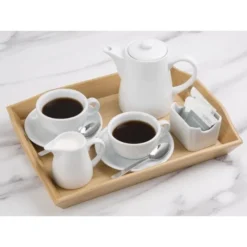 Tasses Elégantes Blanches Whiteware 230ml Lot de 12 Olympia