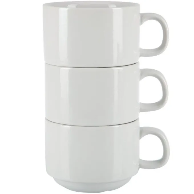Tasses Empilables 200ml - Lot de 24 - Athena