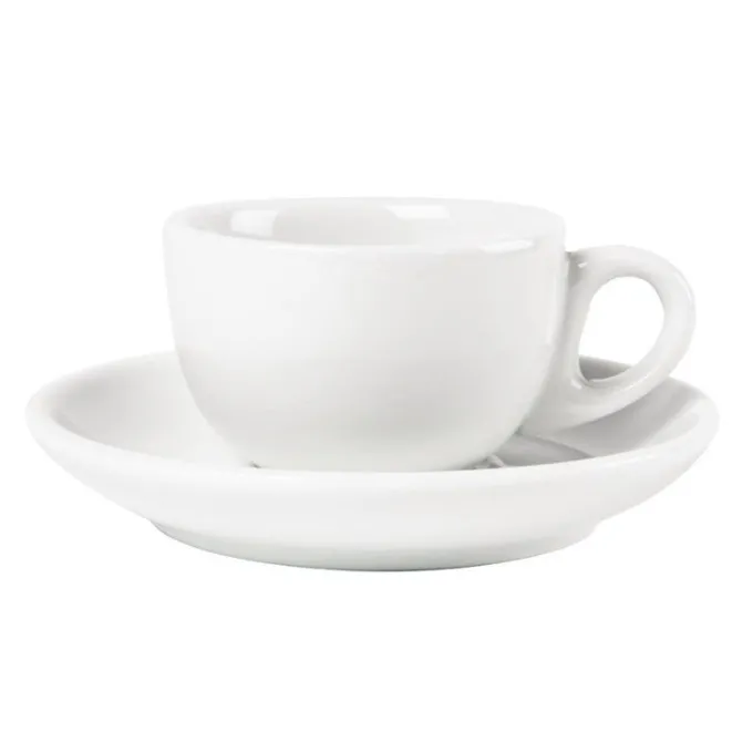 Tasses à Espresso Blanches 85ml - Lot par 12 - Olympia
