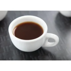 Tasses à Espresso Blanches 85ml - Lot par 12 - Olympia