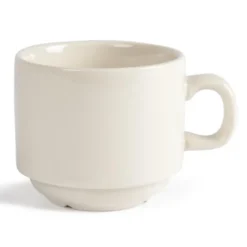 Tasse à Thé Empilable Ivory 206ml - Lot par 12 - Olympia