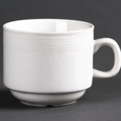 Tasse à Thé Empilable Linear 200 ml - Lot par 12 - Olympia